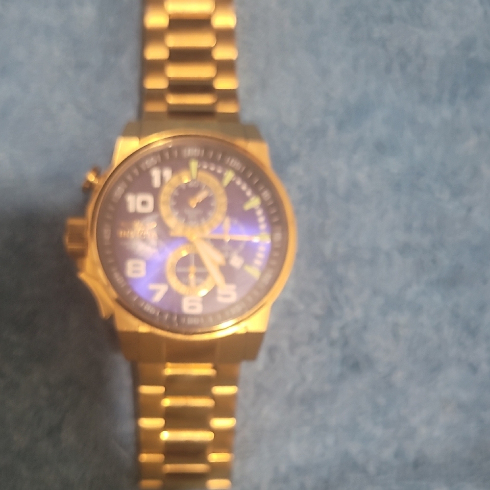 Invicta Gold-Tone Bracelet